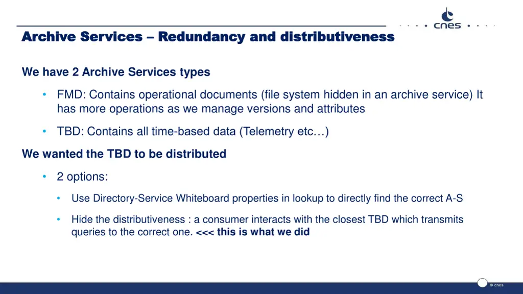 archive services archive services redundancy