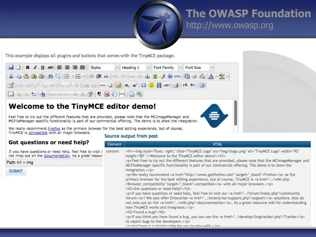 the owasp foundation http www owasp org 16