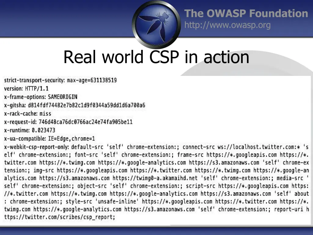 the owasp foundation http www owasp org 26