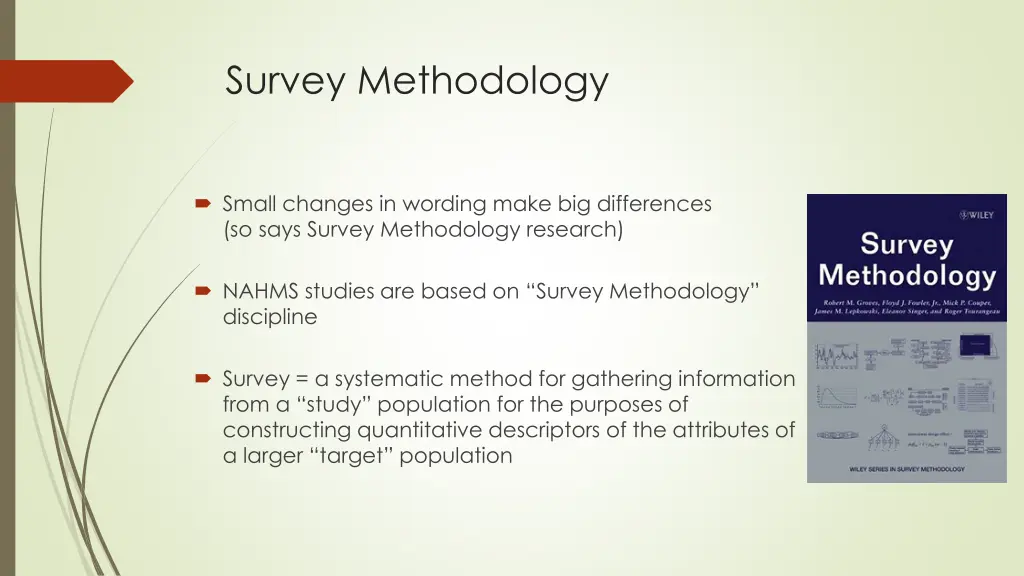 survey methodology