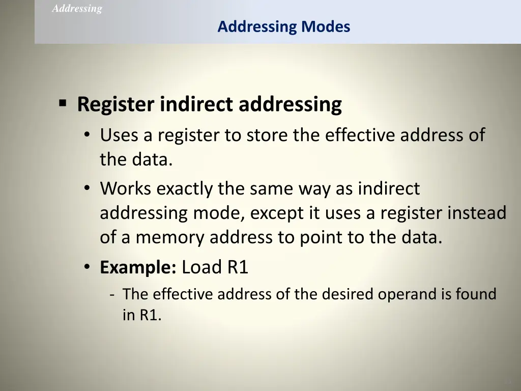 addressing 3