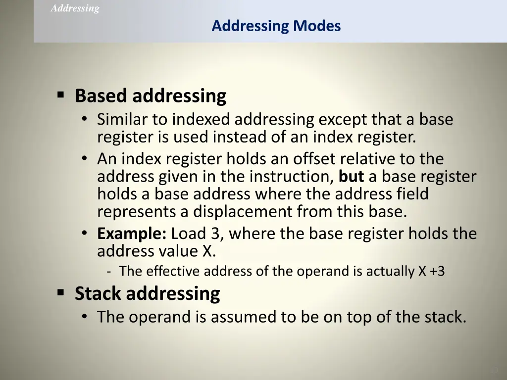 addressing 5