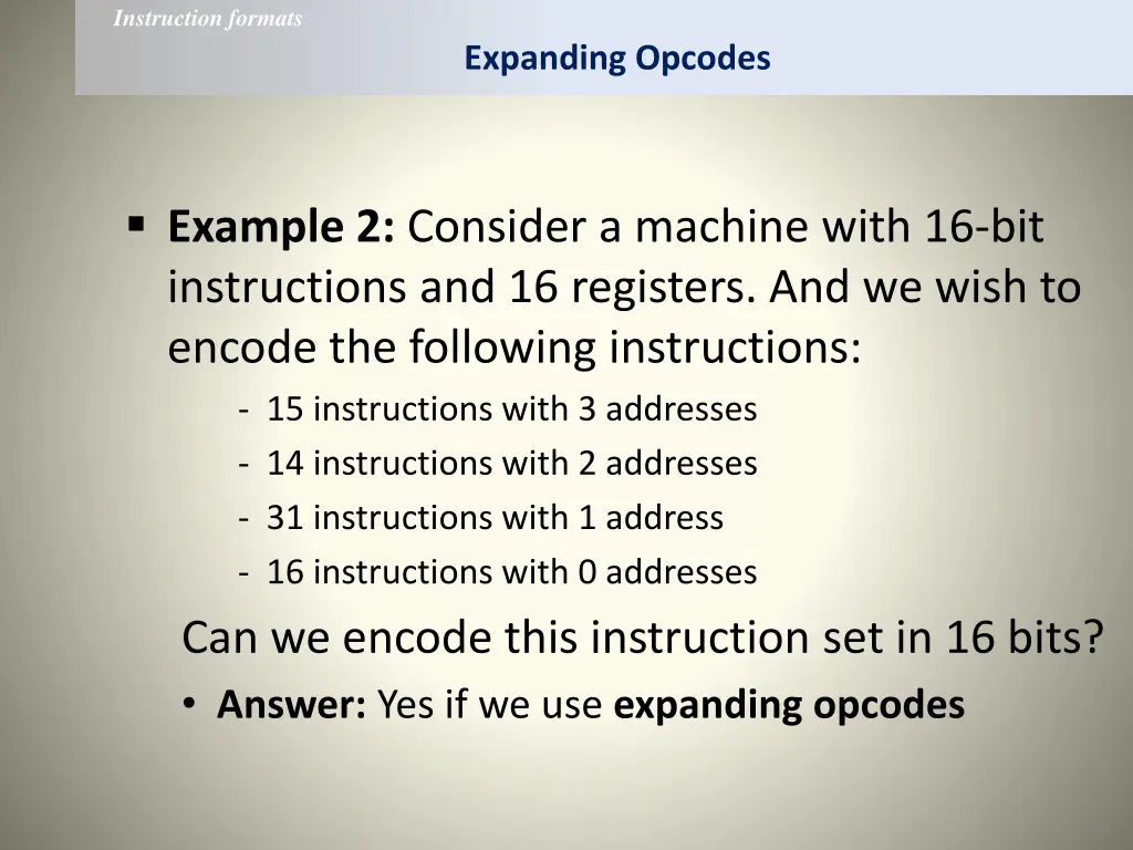 instruction formats 3