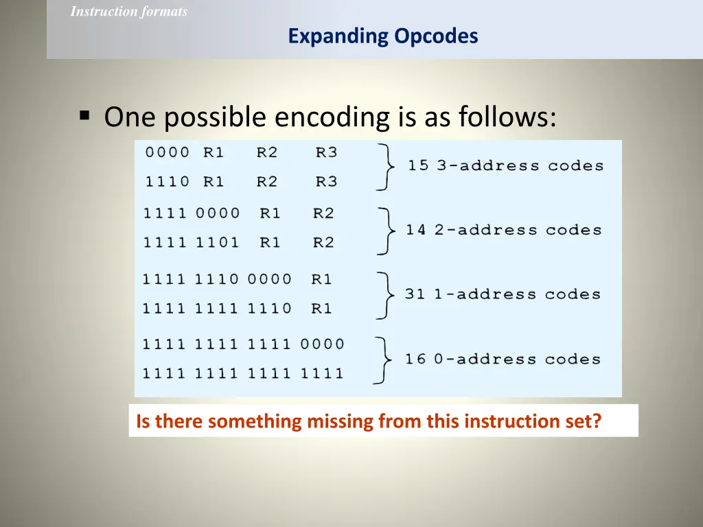 instruction formats 4