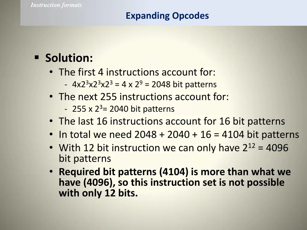 instruction formats 8