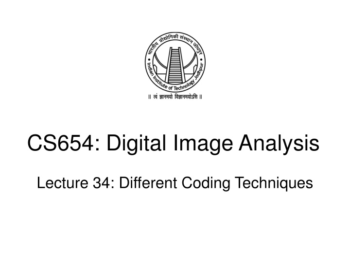 cs654 digital image analysis