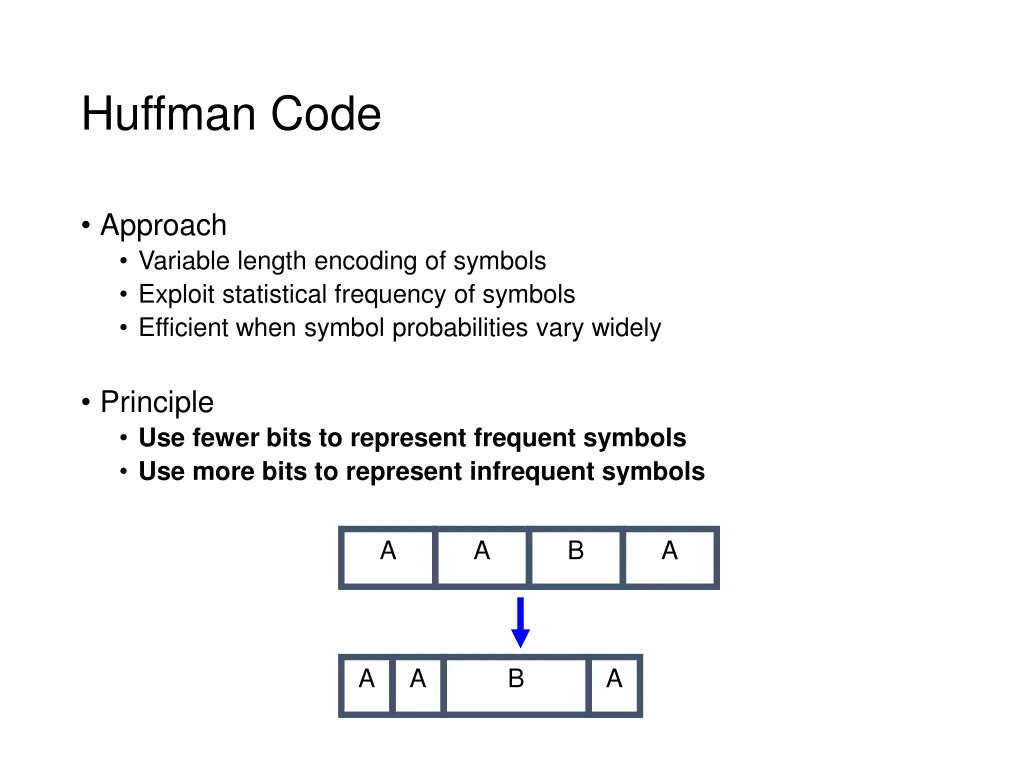 huffman code