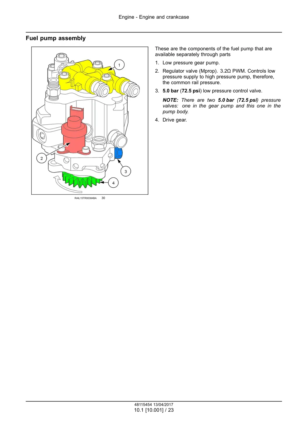 engine engine and crankcase 20