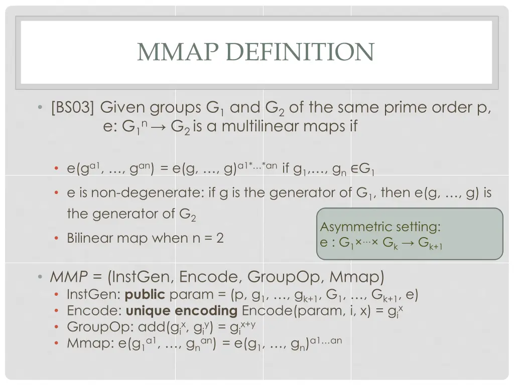 mmap definition