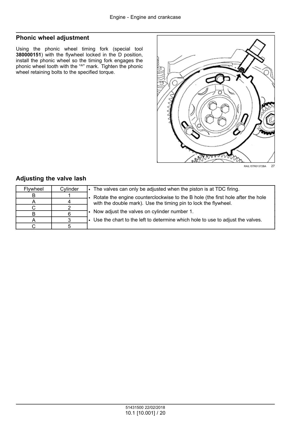 engine engine and crankcase 17