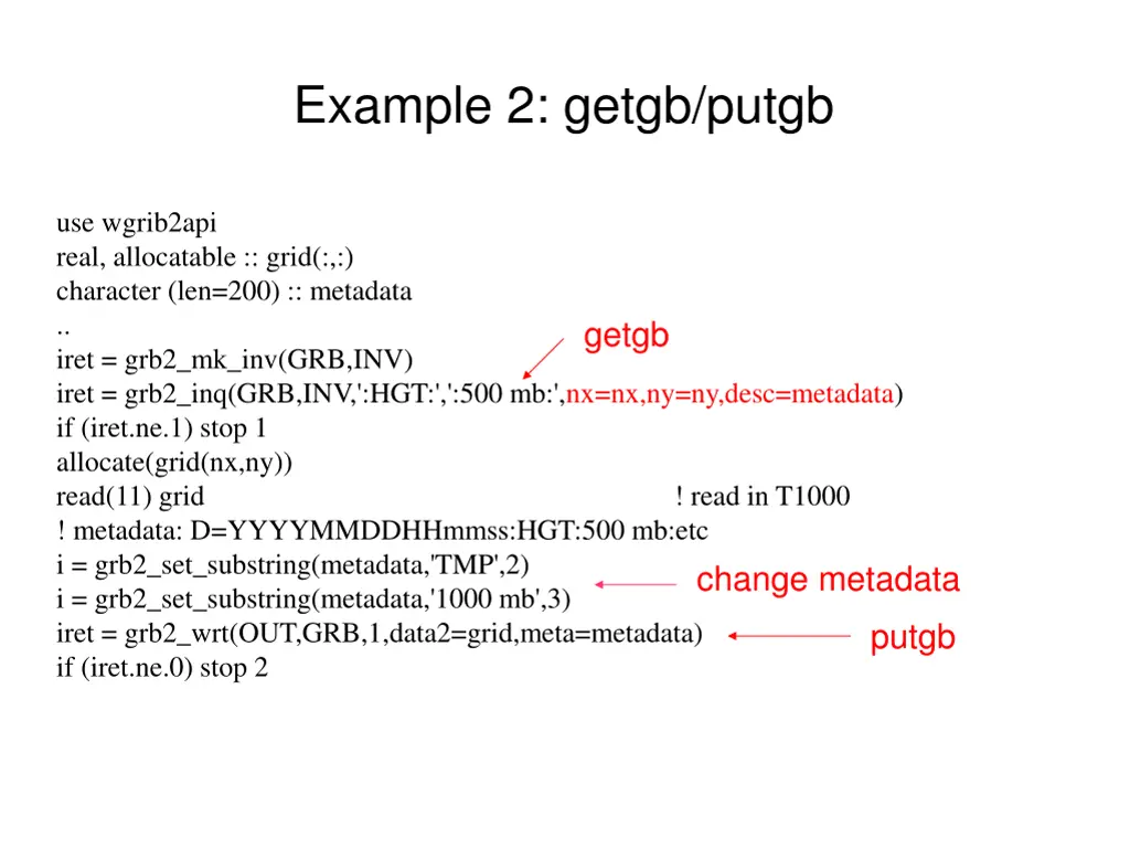 example 2 getgb putgb