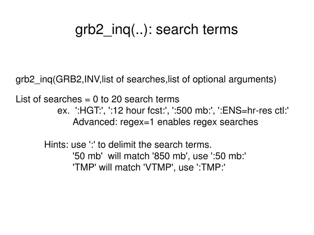 grb2 inq search terms