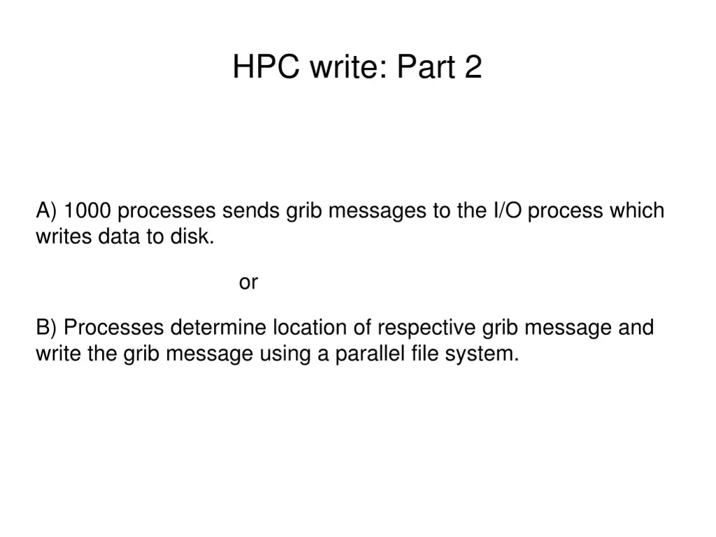 hpc write part 2