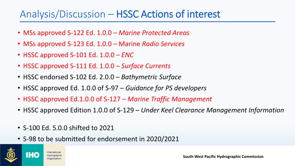 analysis discussion hssc