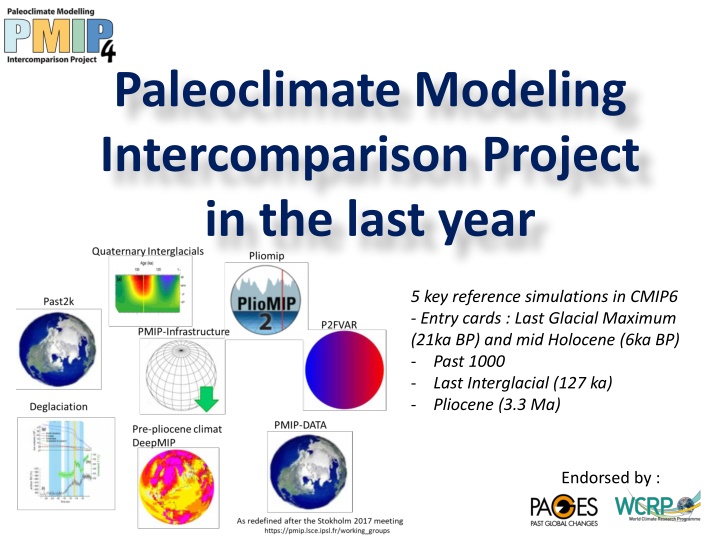 paleoclimate modeling intercomparison project