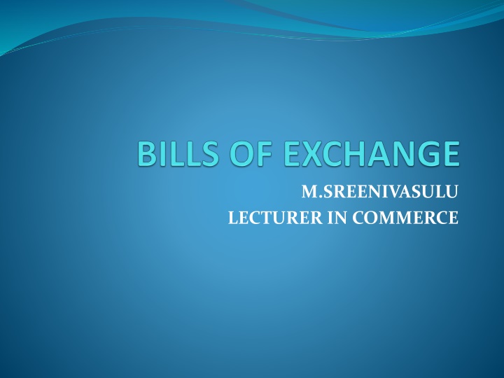 m sreenivasulu lecturer in commerce