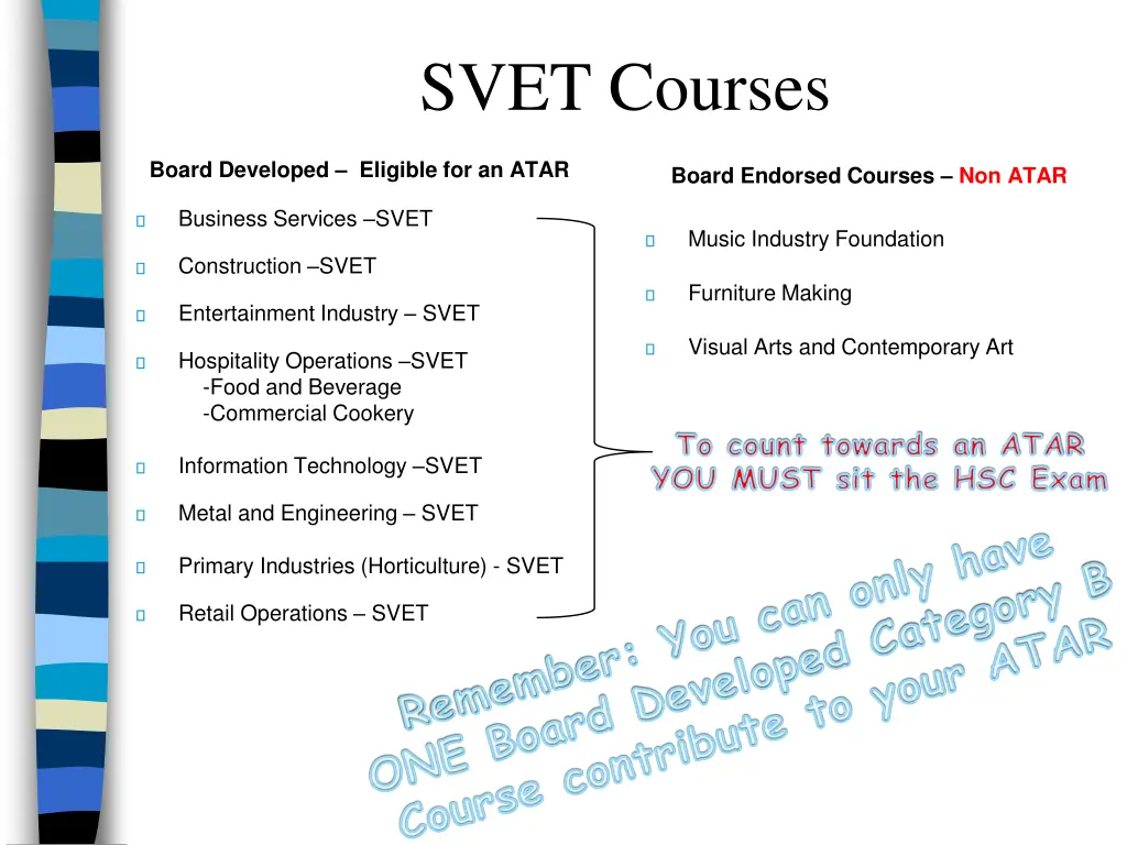 svet courses 1