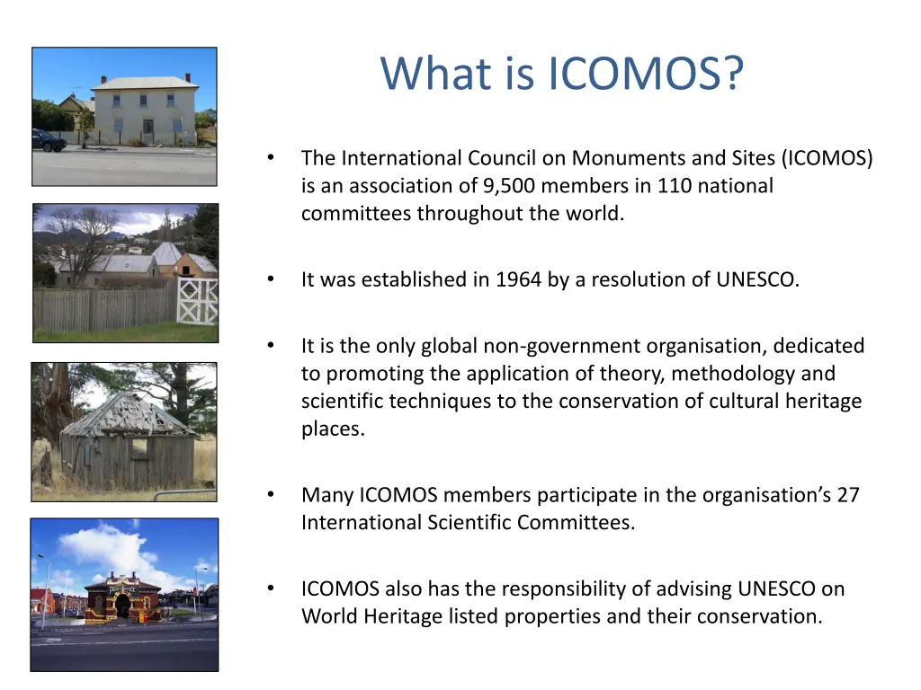 what is icomos