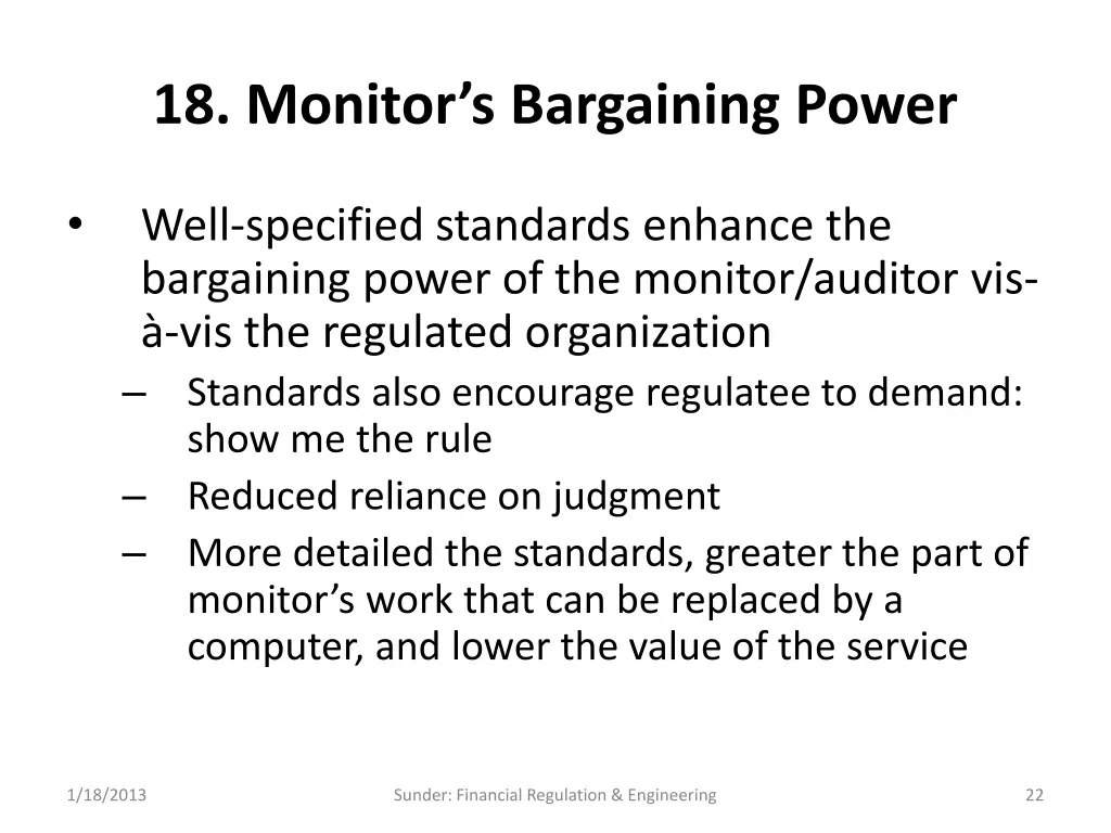 18 monitor s bargaining power