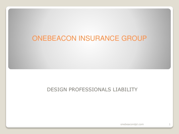 onebeacon insurance group