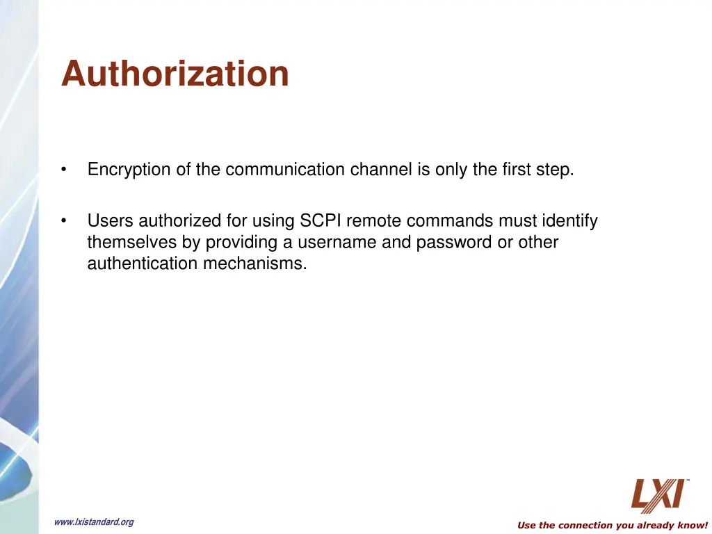 authorization