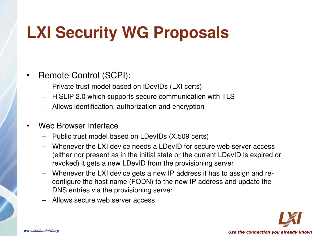 lxi security wg proposals