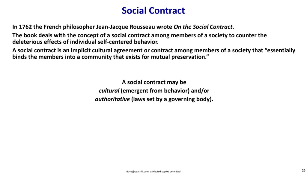 social contract