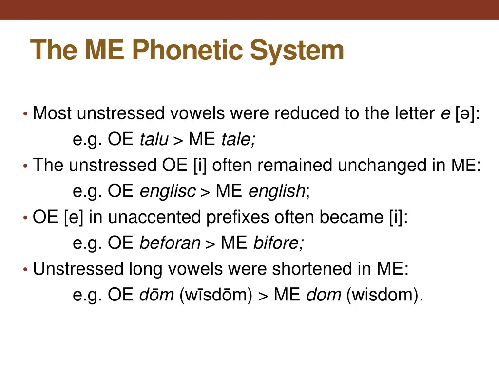 the me phonetic system