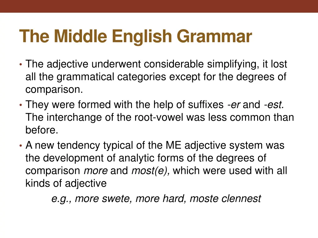 the middle english grammar 3