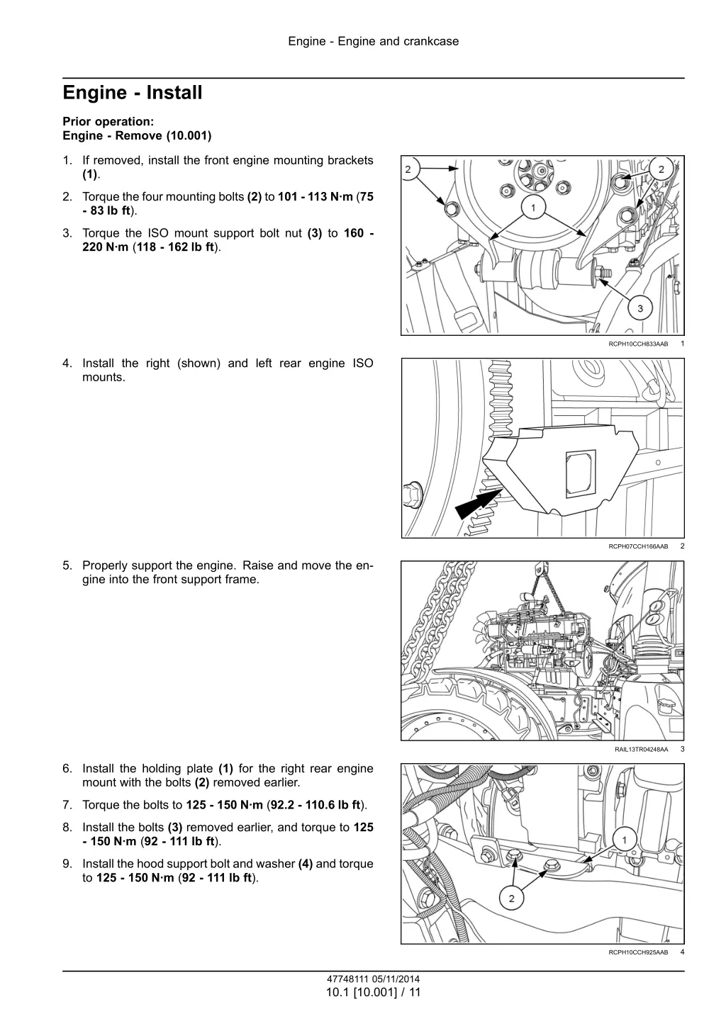 engine engine and crankcase 8