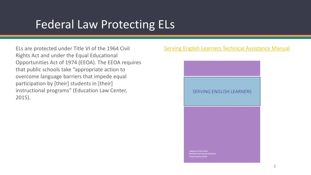 federal law protecting els