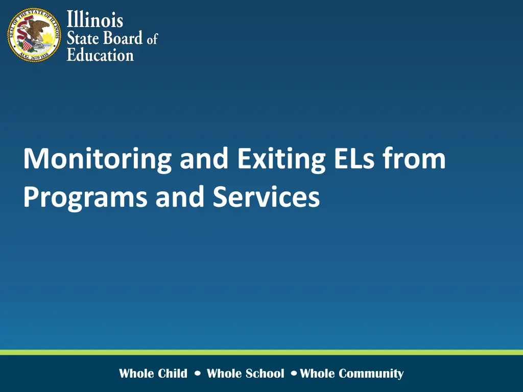 monitoring and exiting els from programs