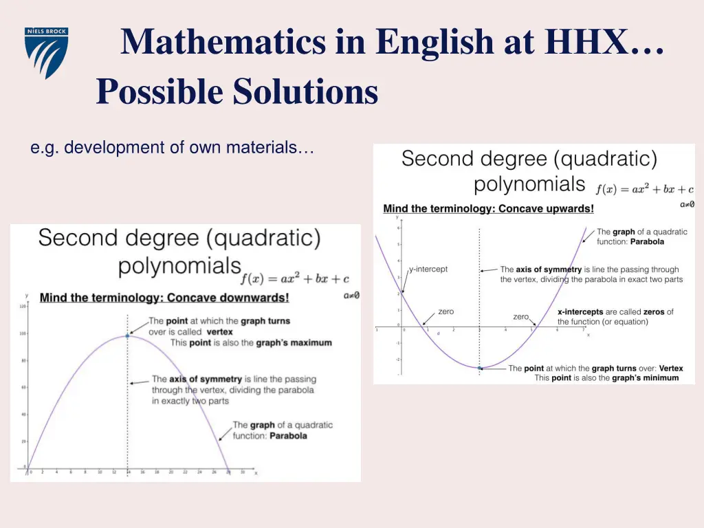 mathematics in english at hhx possible solutions 16