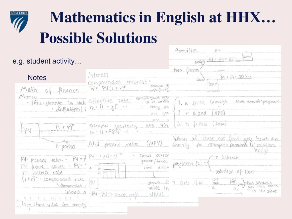 mathematics in english at hhx possible solutions 20