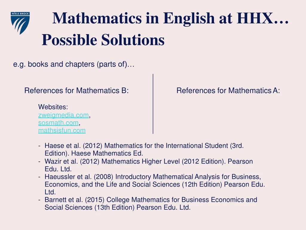 mathematics in english at hhx possible solutions 24