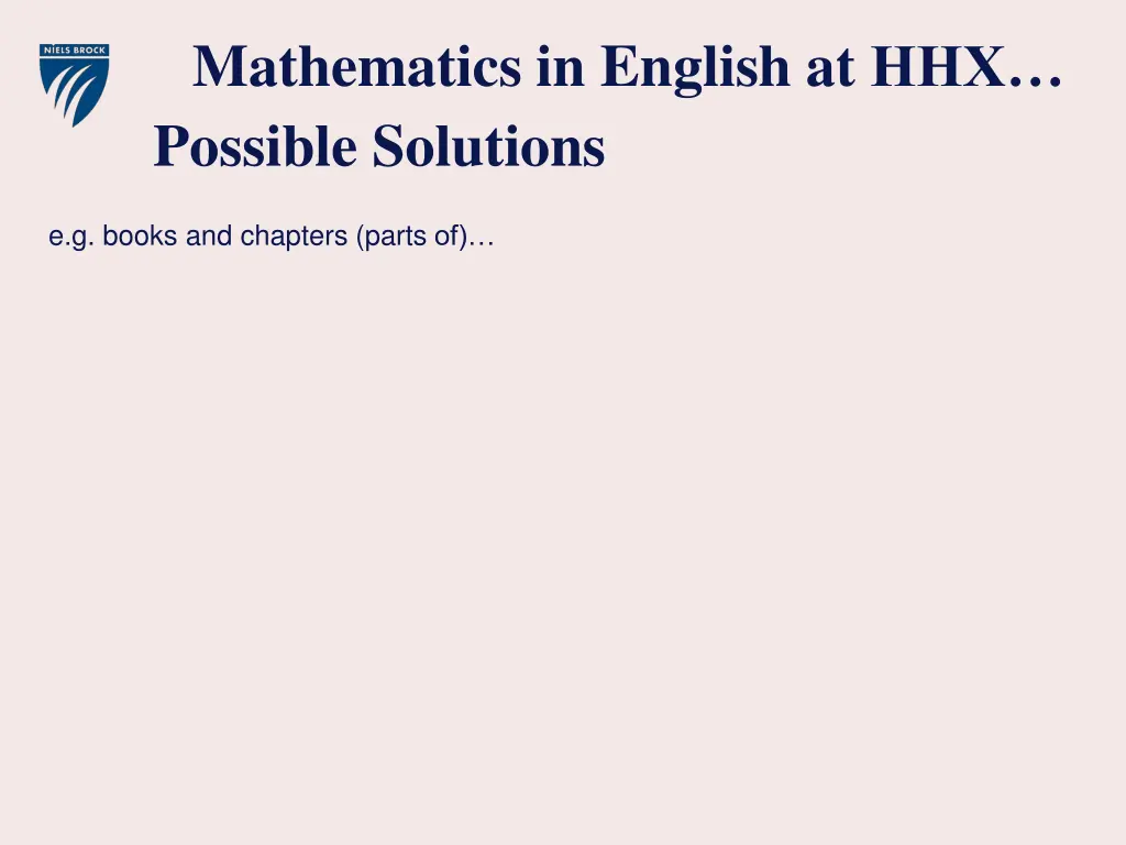 mathematics in english at hhx possible solutions 3