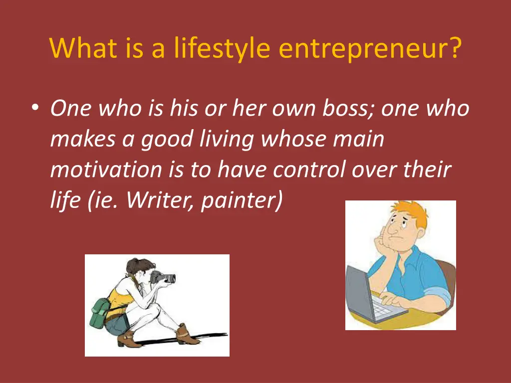 what is a lifestyle entrepreneur