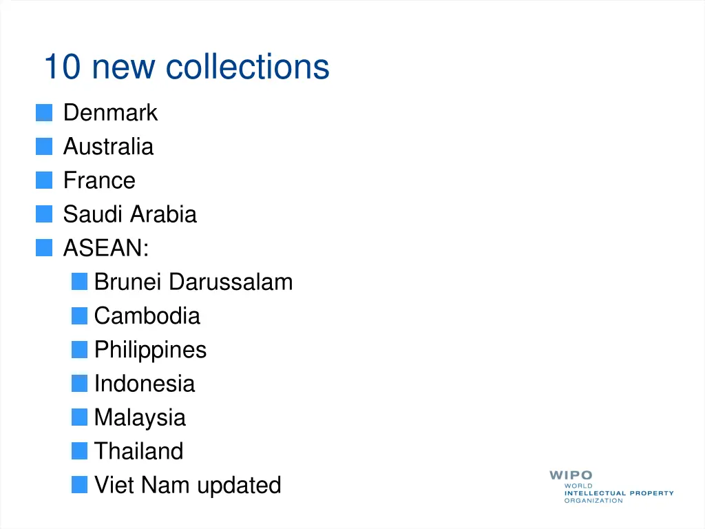 10 new collections