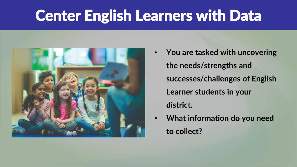 center english learners with data center english