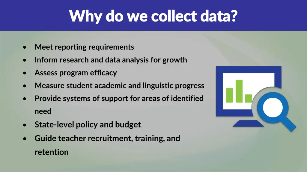 why do we collect data why do we collect data