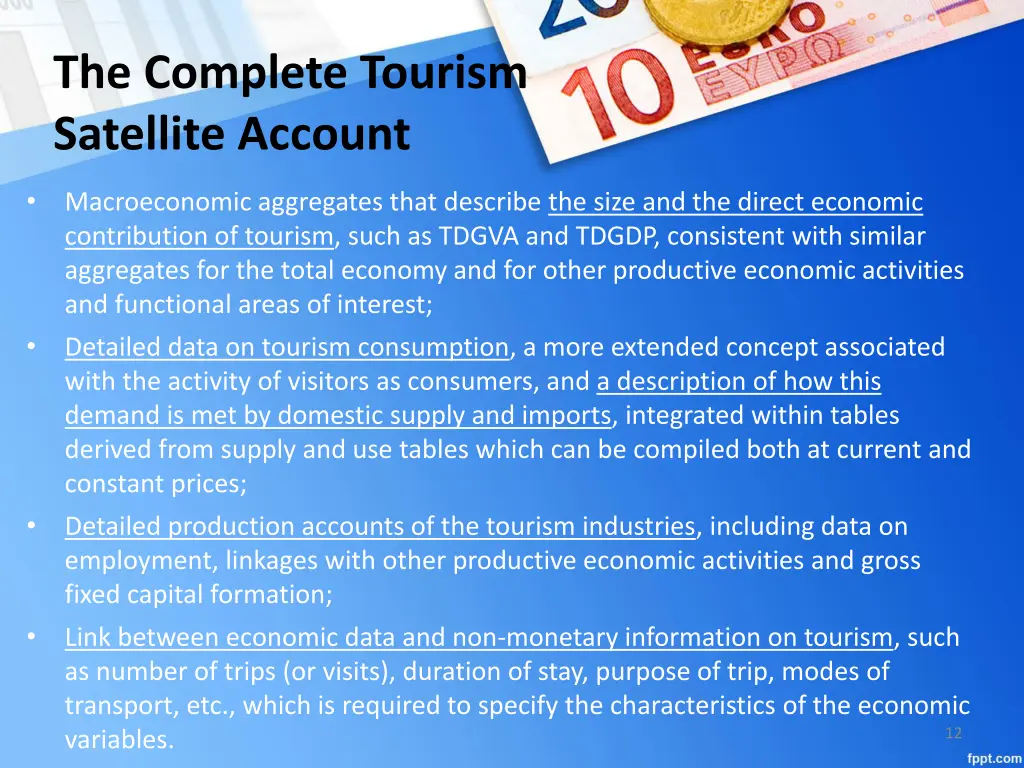 the complete tourism satellite account