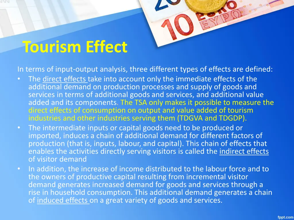 tourism effect