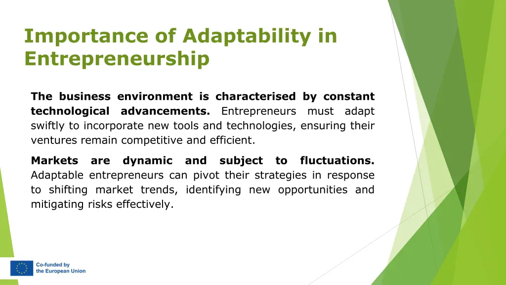 importance of adaptability in entrepreneurship