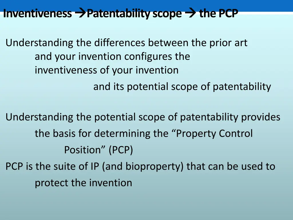 inventiveness understanding the differences