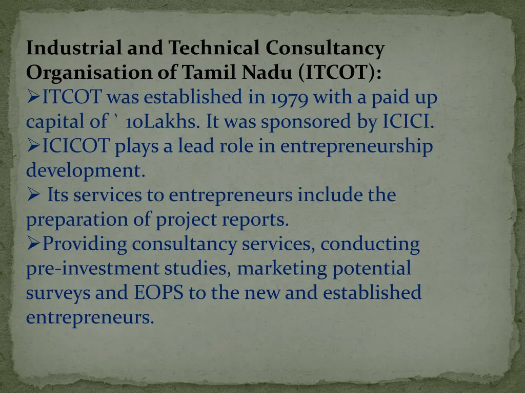 industrial and technical consultancy organisation