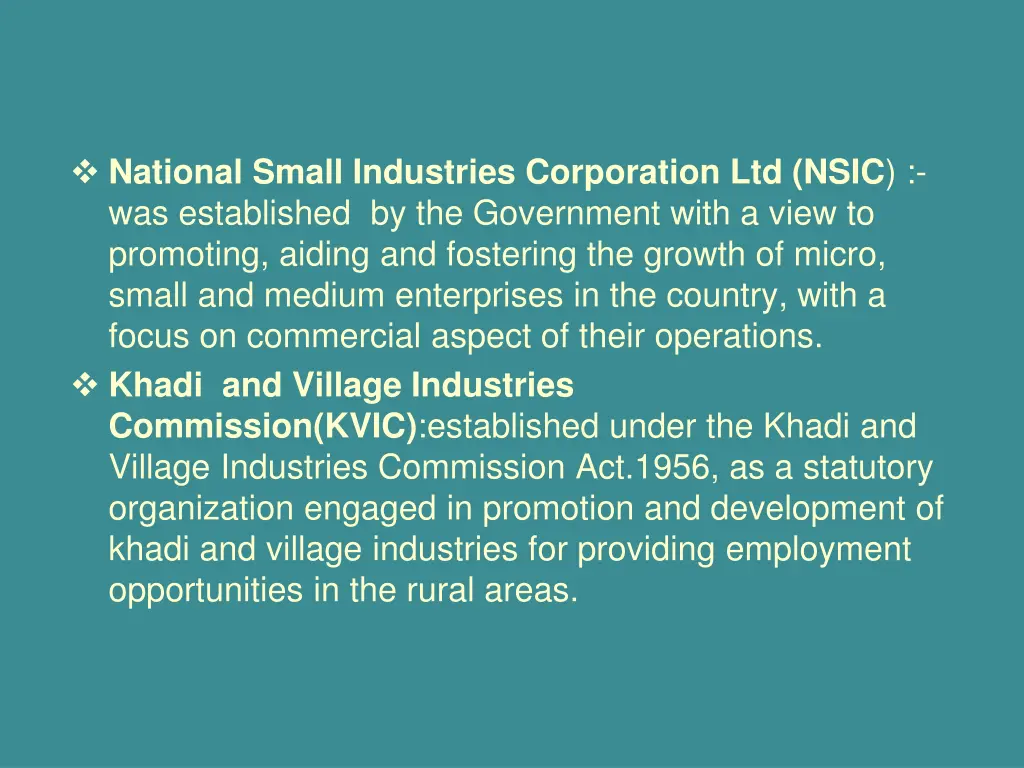 national small industries corporation ltd nsic