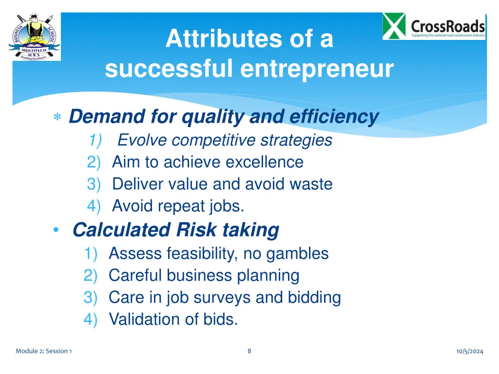 attributes of a successful entrepreneur 1