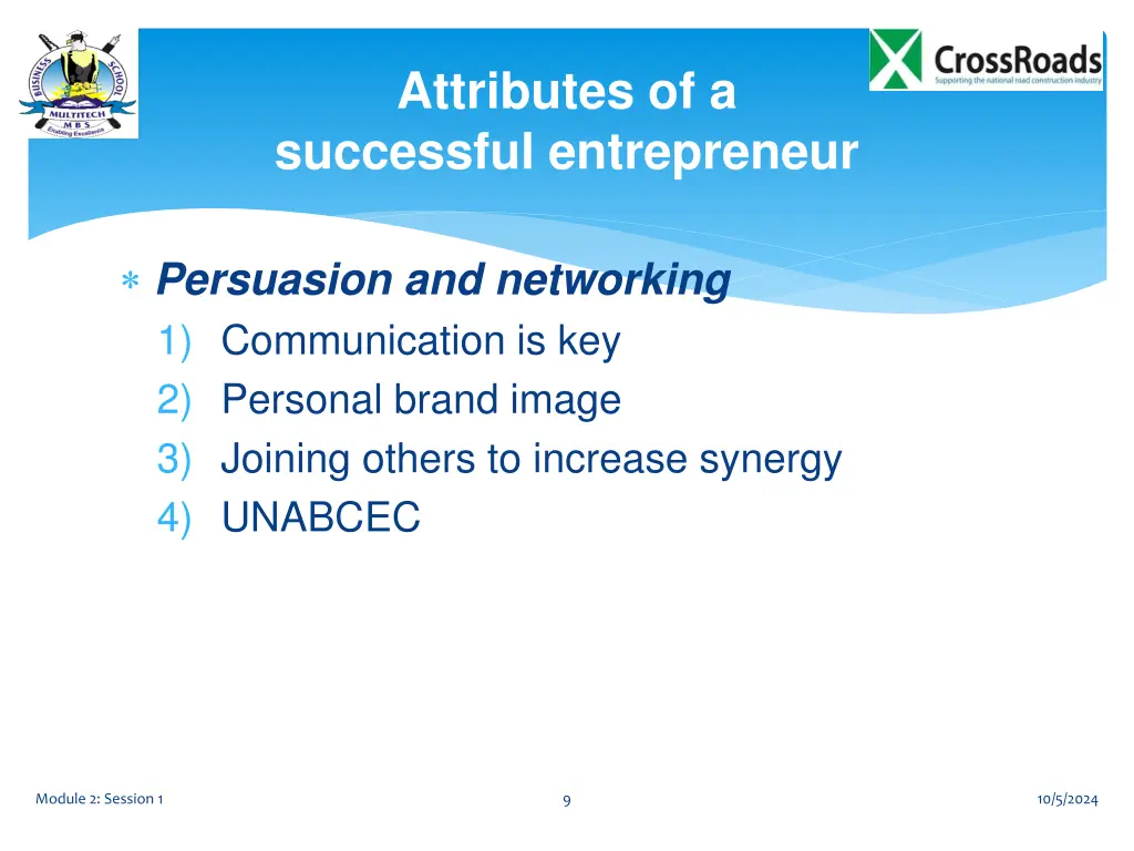 attributes of a successful entrepreneur 2