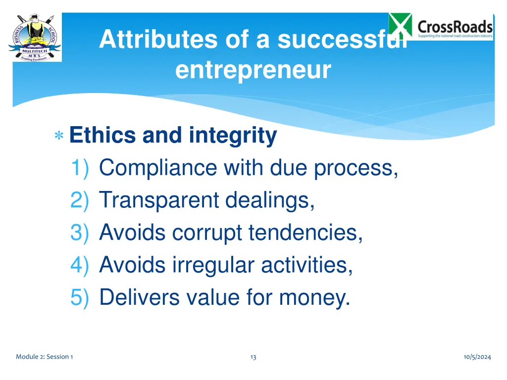 attributes of a successful entrepreneur 5