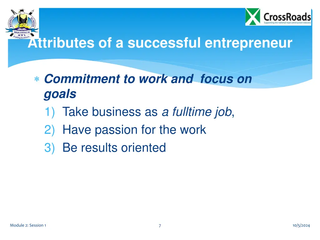 attributes of a successful entrepreneur